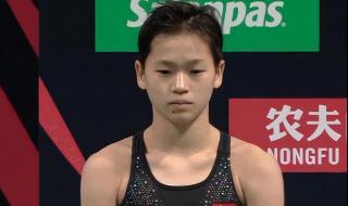 全红婵决赛三跳满分 全红婵决赛三跳满分