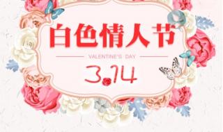 3.14是什么情人节? 3.14是什么情人节?